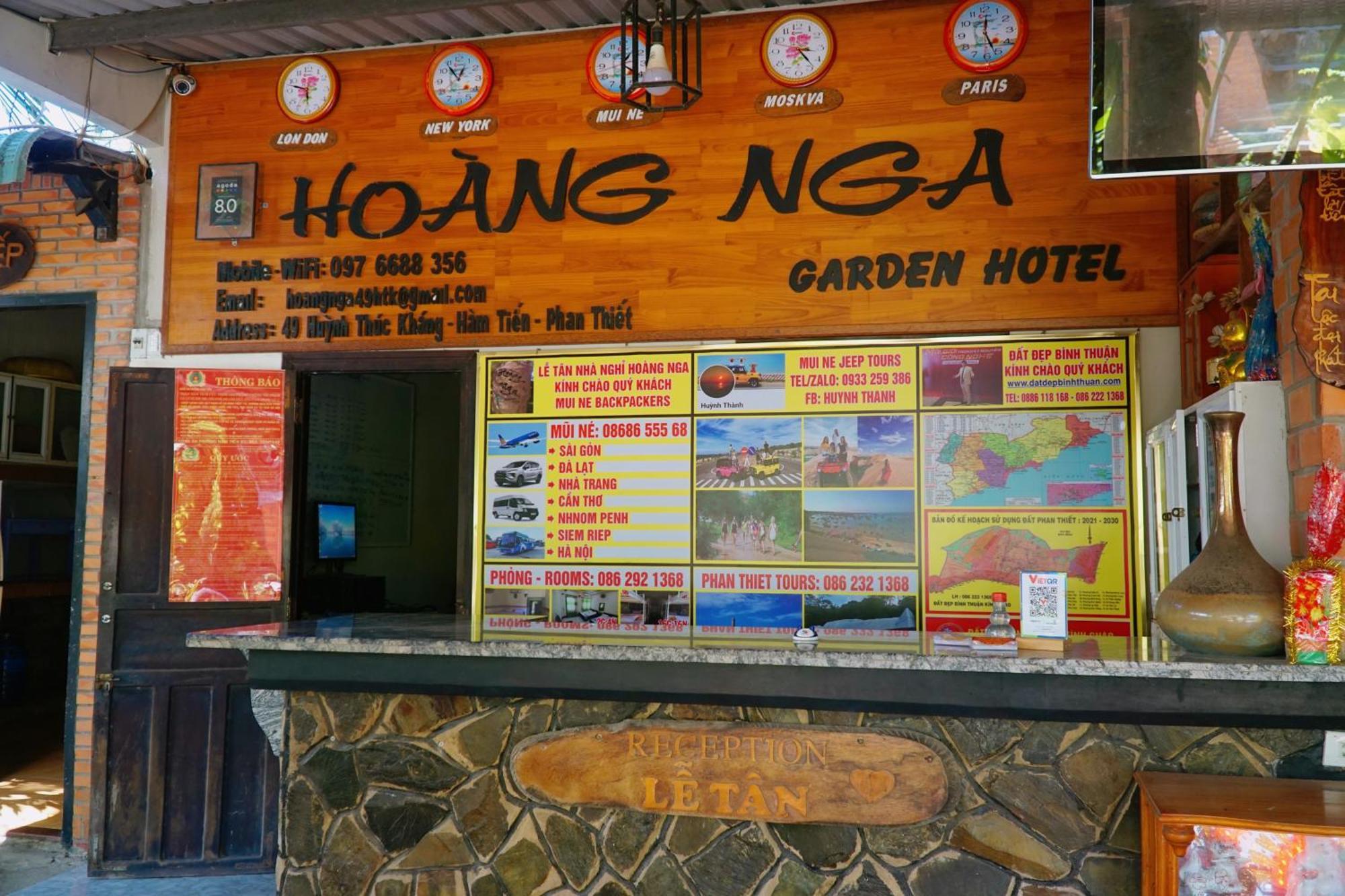Hoang Nga Garden Guesthouse Mui Ne Exterior photo